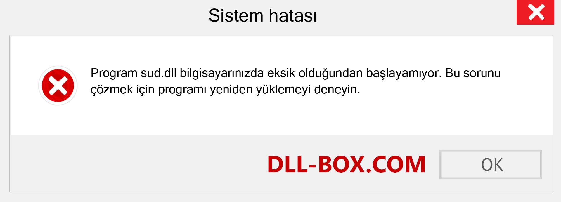 sud.dll dosyası eksik mi? Windows 7, 8, 10 için İndirin - Windows'ta sud dll Eksik Hatasını Düzeltin, fotoğraflar, resimler